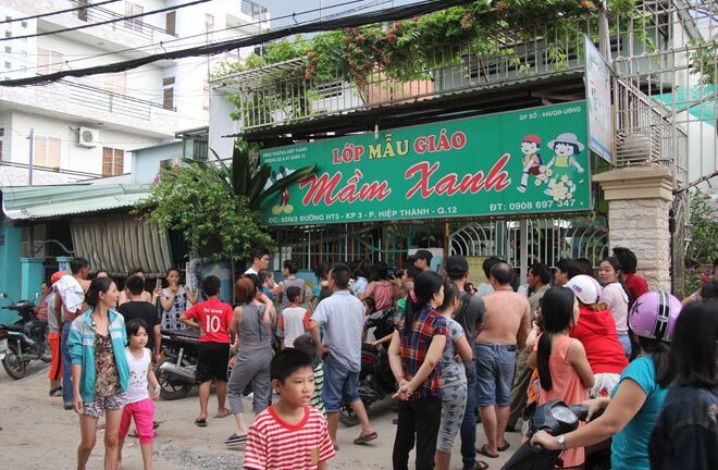 Phụ huynh trẻ bị bạo hành ở mầm non Mầm Xanh: 'Xem clip mà tôi đau đứt ruột'