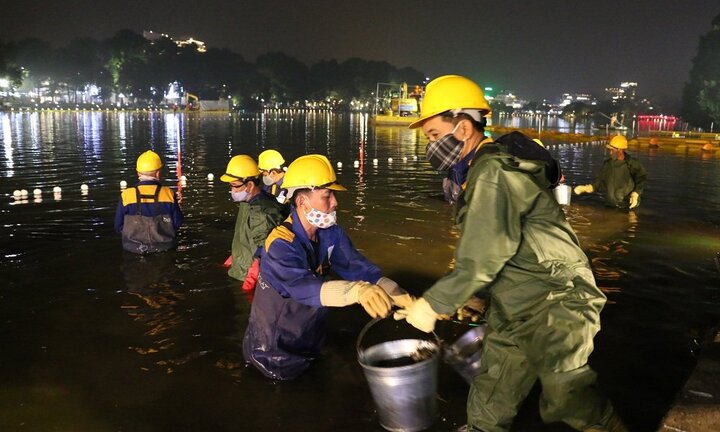 Số tiền nạo vét Hồ Gươm có thể tăng lên hơn 30 tỷ đồng