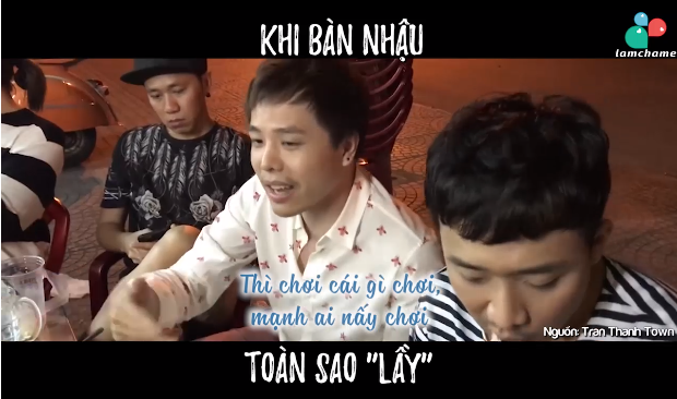 Clip: Khi bàn nhậu toàn sao 'lầy' và cái kết không thể hài hơn