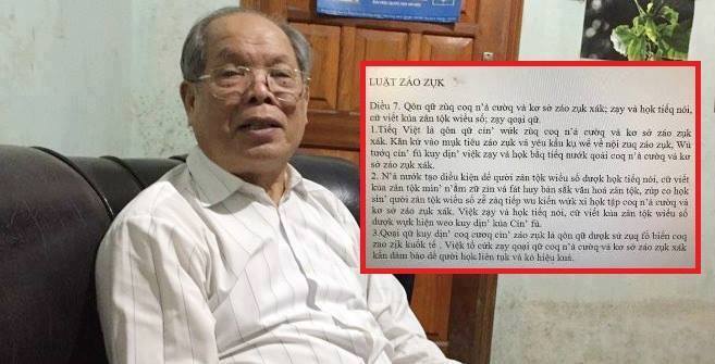 Chuyên gia Nga phản ứng quyết liệt với đề xuất viết 'tiếq Việt' của ông Bùi Hiền