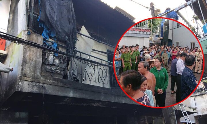 Ảnh: Hiện trường 3 mẹ con chết cháy trong căn nhà ở Sài Gòn