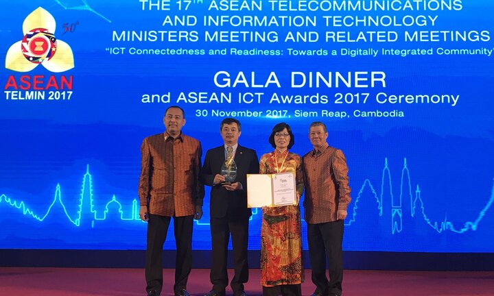 Phần mềm ngân hàng Việt chinh phục ASEAN ICT Awards