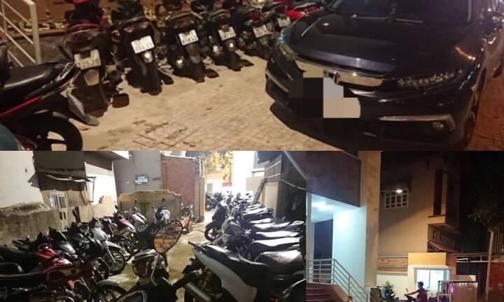 UBND phường ở TP.HCM thành 'bãi giữ xe’ cho quán nhậu