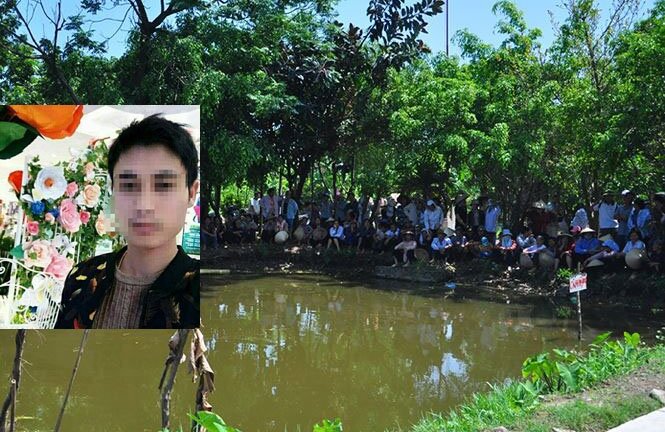 Sau mâu thuẫn trong quán karaoke, nam thanh niên chết dưới ao ở Thái Bình