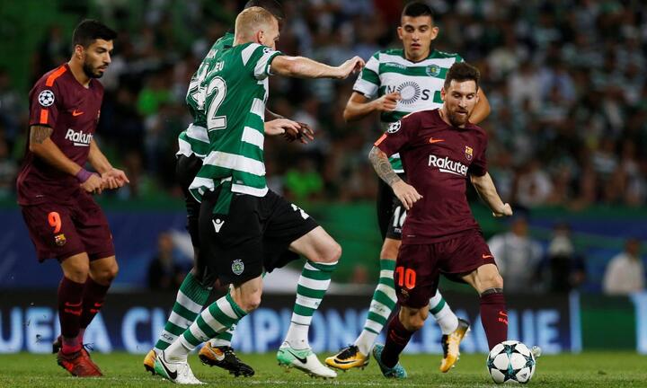 Trực tiếp Barca vs Sporting vòng bảng bóng đá cúp C1 2017