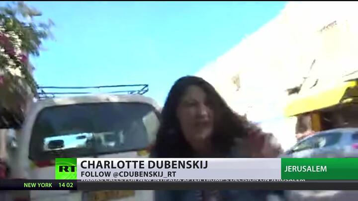 Tác nghiệp giữa 'chảo lửa' Jerusalem, nữ phóng viên suýt trúng lựu đạn