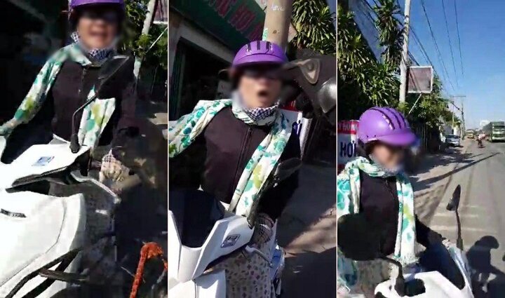 Clip: Cô gái lái xe tông vỡ đuôi xe người khác còn ngang ngược đòi bồi thường