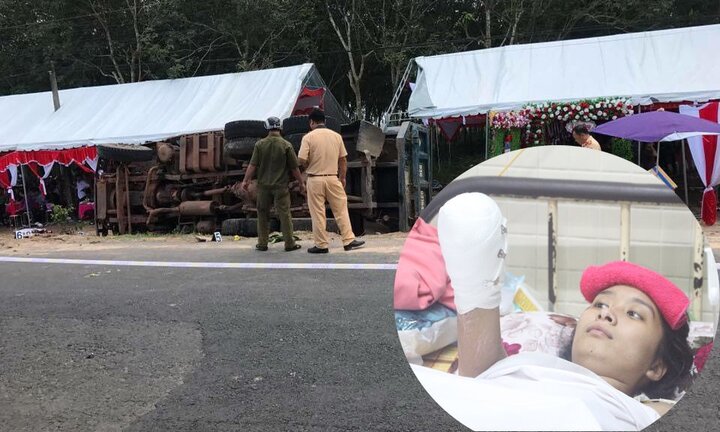 Xót xa cô giáo mầm non gặp tai nạn khi chụp ảnh lưu niệm cùng cô dâu