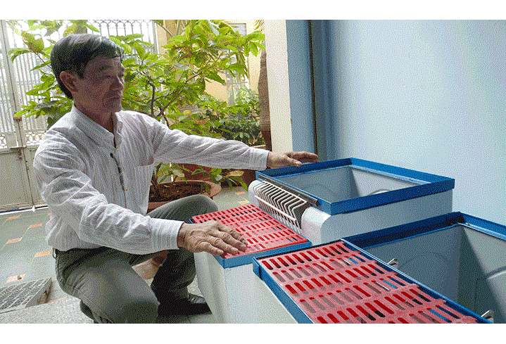 Hồ Viết Vẻ với giải pháp 'Hệ thống hố ga của hệ thống thoát nước thải'