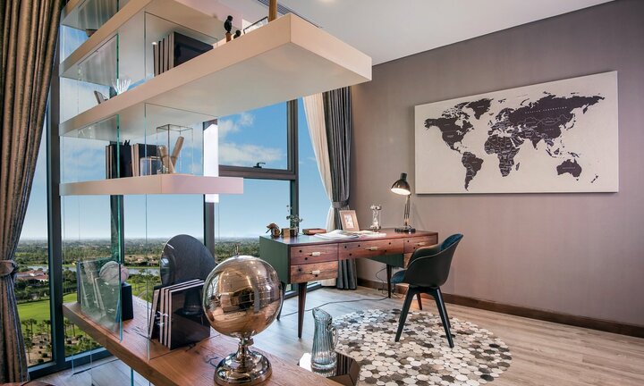 Miền Bắc có căn hộ view sân golf đầu tiên nằm tại Ecopark