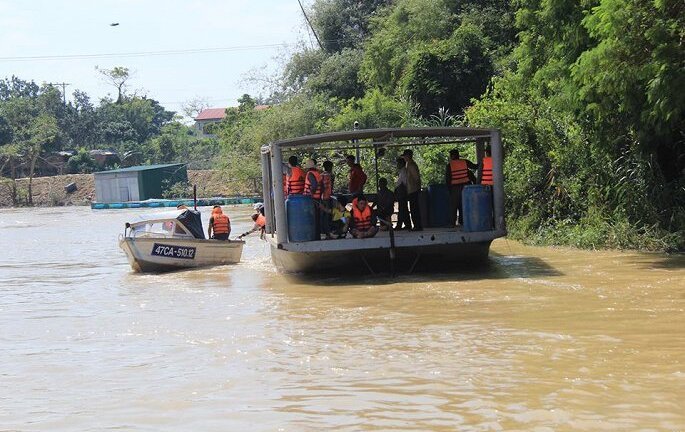 Tìm thấy thi thể người đàn ông bị lật thuyền trên sông Krông Ana