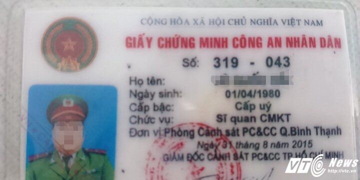 Cảnh sát Phòng cháy chữa cháy TP.HCM làm giả thẻ ngành mượn tiền rồi trốn nợ