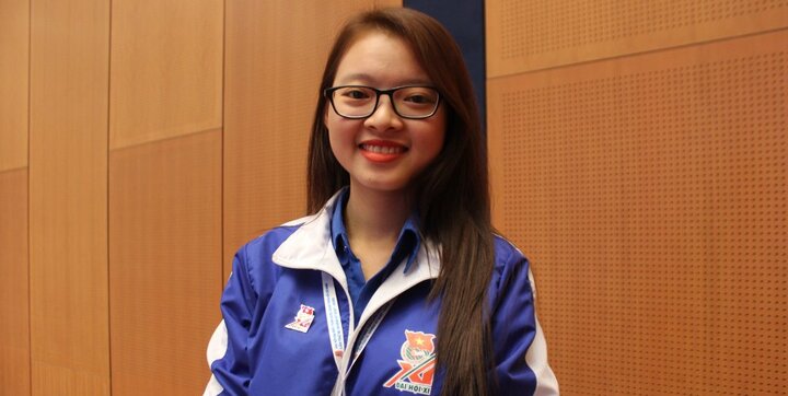 'Hot girl cà phê' là nữ sinh duy nhất của tỉnh Đắk Lắk dự Đại hội Đoàn toàn quốc