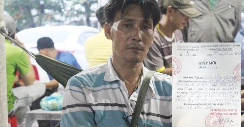 Tài xế phản đối BOT Cai Lậy cùng luật sư lên làm việc với công an