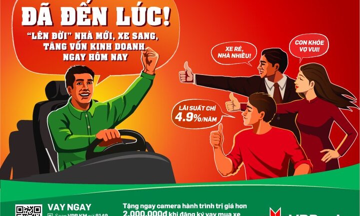 Vay tiêu dùng đã vào mùa