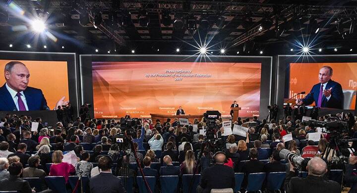 Kỷ lục mới được xác lập tại buổi họp báo thường niên của Tổng thống Nga