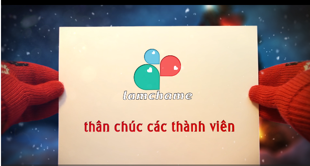 Clip: Diễn đàn Lamchame chúc các thành viên Giáng sinh an lành