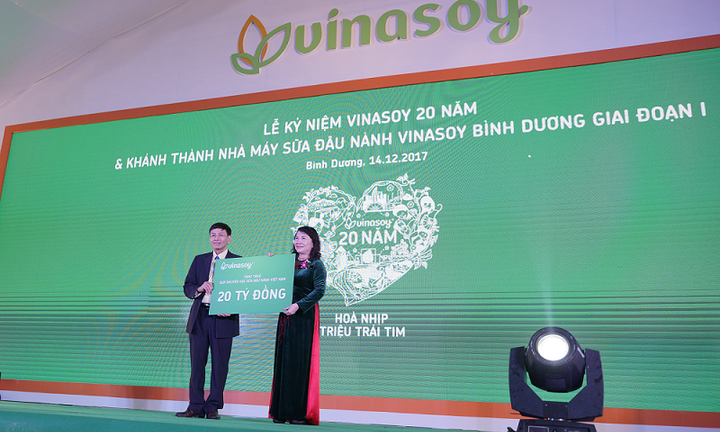 Vinasoy chính thức khánh thành nhà máy thứ ba tại Bình Dương