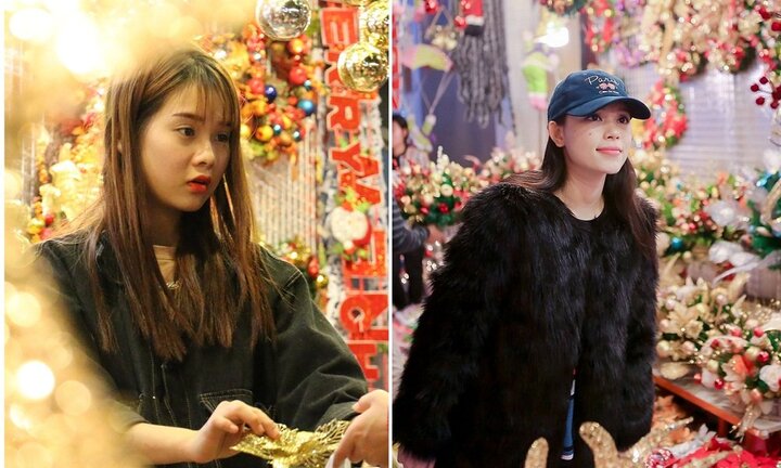 Ảnh: Thiếu nữ Hà thành lung linh trong sắc màu Giáng sinh