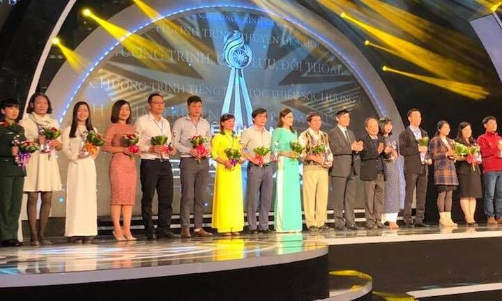 Nhóm phóng viên VTC14 nhận giải Bạc tại Liên hoan truyền hình toàn quốc lần thứ 37