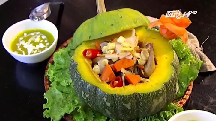 Cách làm bồ câu hầm bí đỏ tuyệt ngon, tuyệt đẹp cho tiệc Giáng sinh