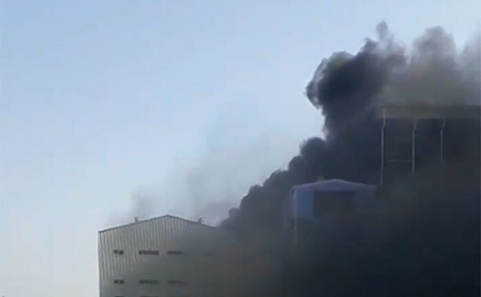 Video: Cháy nhà máy nhiệt điện Thái Bình 2, khói đen cuồn cuộn ngút trời