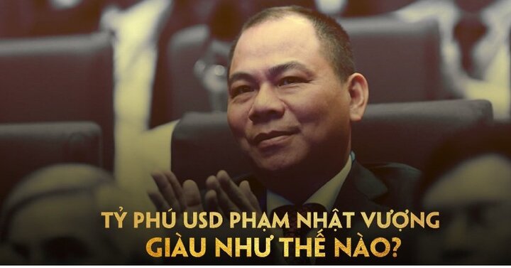 Cứ 5 giây, tài sản của tỷ phú Phạm Nhật Vượng tăng gần 400 USD