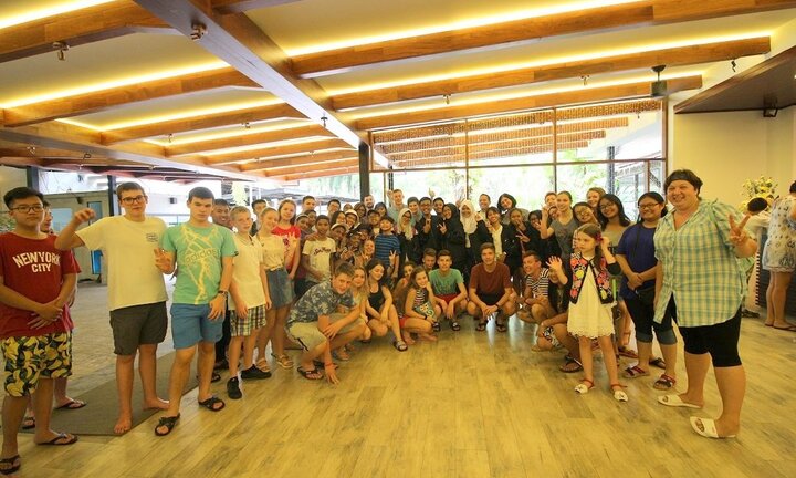 Thiếu nhi Việt Nam tham dự hội trại quốc tế 'Rosatom school' ở Thái Lan