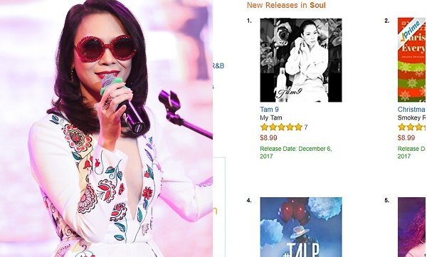 Mỹ Tâm lập kỷ lục trên trang mua sắm trực tuyến toàn cầu