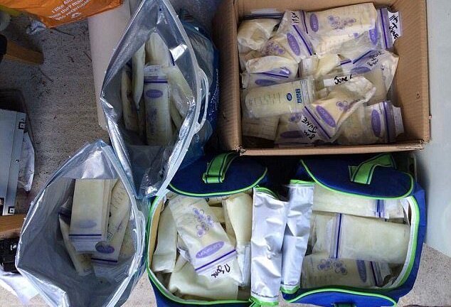 Bà mẹ 28 tuổi vắt sữa mẹ đầy 3 tủ đông lạnh và tặng cho 20 gia đình