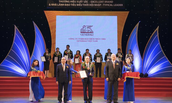 Generali Việt Nam 'Thương hiệu xuất sắc 2017'