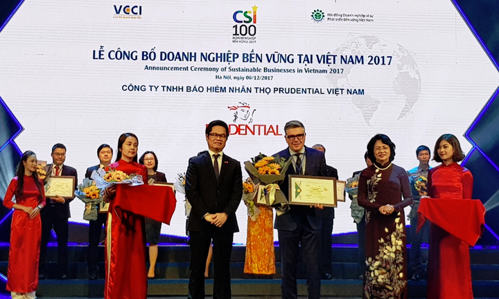 Prudential liên tiếp được ghi nhận thành tích với hàng loạt giải thưởng trong nước và quốc tế