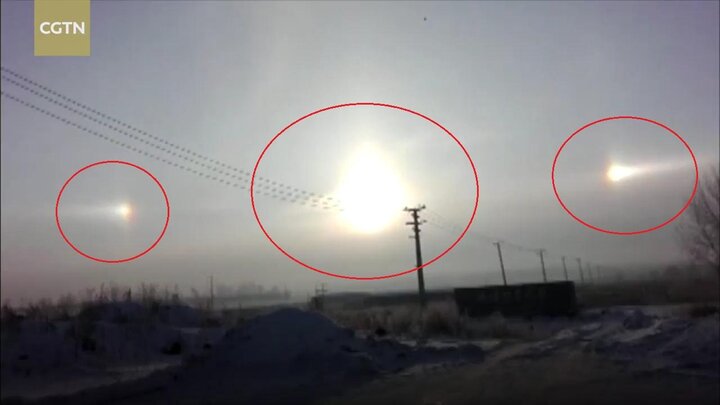 Video: Ngoạn mục 3 mặt trời xuất hiện cùng lúc ở Trung Quốc