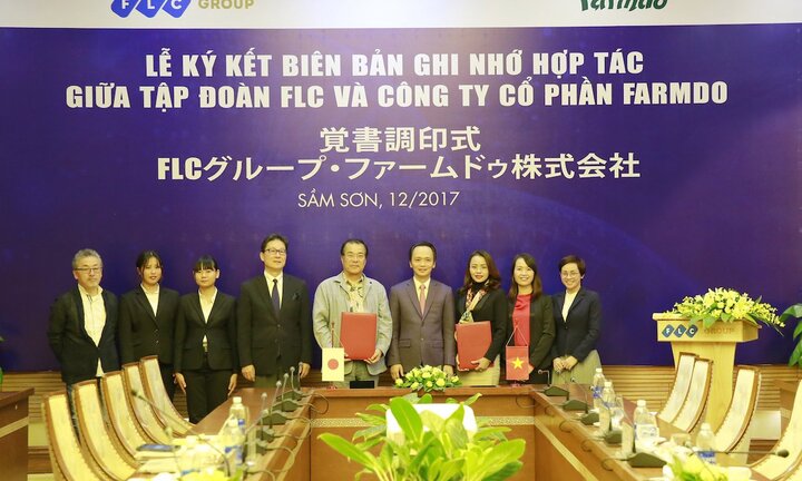 FLC - Farmdo bắt tay làm nông nghiệp và duyên cầu nối từ vị Đại sứ