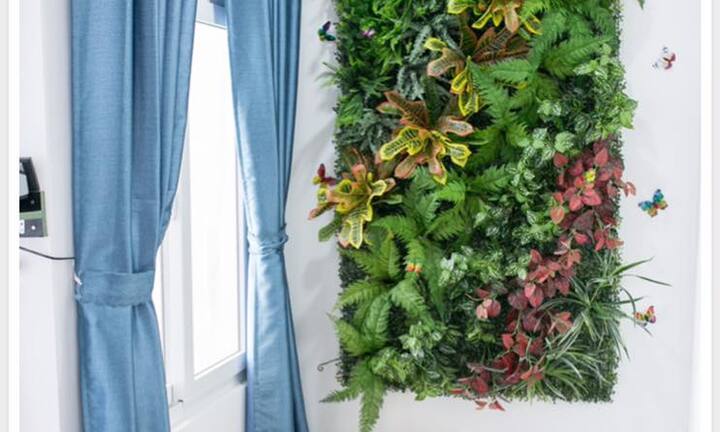 Mẹ đảm tự làm tường thảm lá siêu đẹp trang trí nhà dịp tết chỉ với 1 triệu đồng