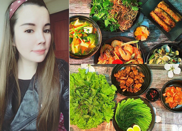 Mẹ đảm khoe mâm cơm gia đình 'trăm bữa đẹp như một' khiến chị em xuýt xoa