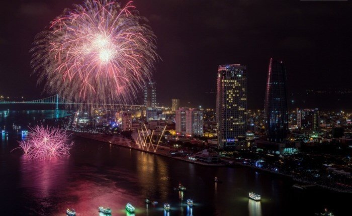 Thời gian, địa điểm bắn pháo hoa đón Tết Dương lịch 2018 ở Đà Nẵng