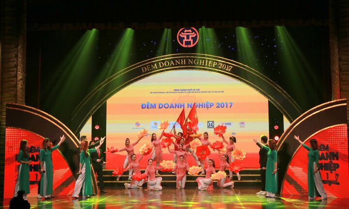 Tôn vinh các thương hiệu hàng đầu trong 'Đêm Doanh nghiệp 2017'