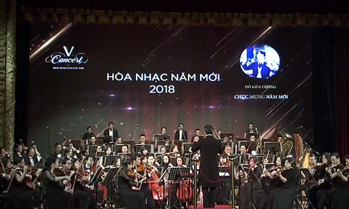 VConcert - Hòa nhạc năm mới 2018 ấn tượng, đẳng cấp