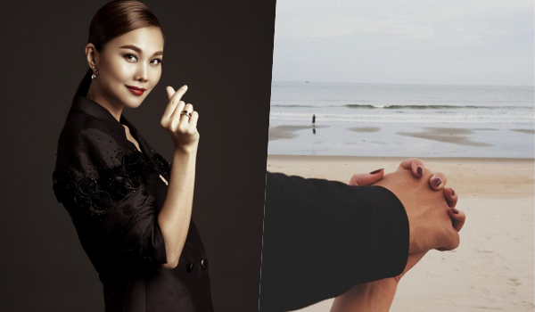 Thanh Hằng úp mở đăng hình 'nửa kia' ngày đầu năm mới