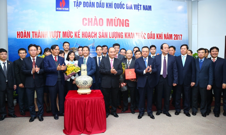 Công bố Quyết định Bí thư Đảng uỷ, Chủ tịch Hội đồng Thành viên Tập đoàn Dầu khí Quốc gia Việt Nam