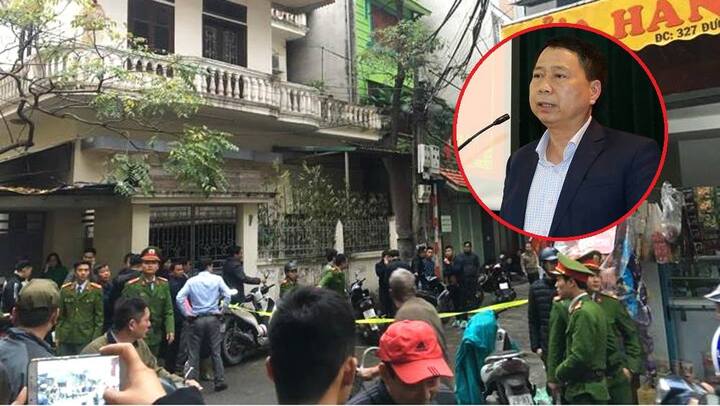 Người thân lên xác nhận thi thể nghi là Chủ tịch huyện Quốc Oai