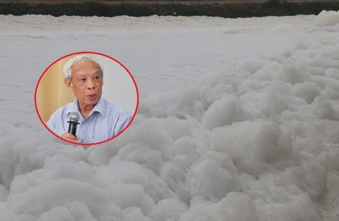 Chuyên gia lý giải hiện tượng dòng sông nổi 'bọt tuyết' trắng xóa ở Hà Nam