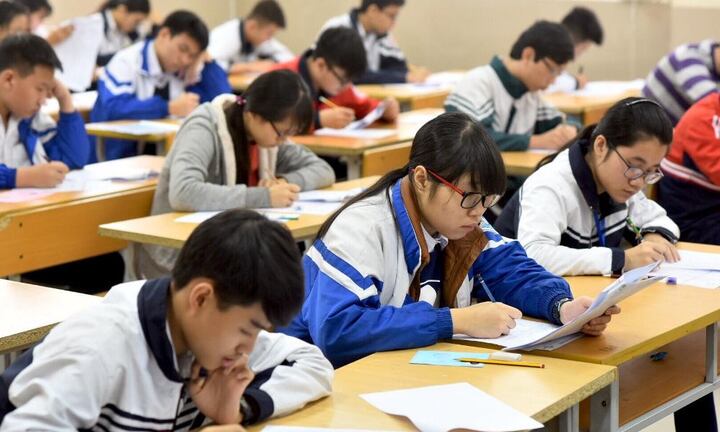 Thí sinh tham dự Olympic tiếng Anh THCS tại Hà Nội đạt mức kỷ lục