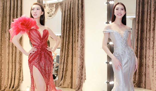 Tường Linh 'chơi lớn' mang hơn 50 bộ trang phục đi thi Hoa hậu Liên lục địa