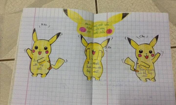 Tròn mắt với phương pháp học tập sáng tạo của cậu bé thông minh