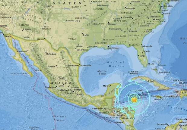 Động đất mạnh 7,8 độ richter làm rung chuyển Caribe, cảnh báo sóng thần
