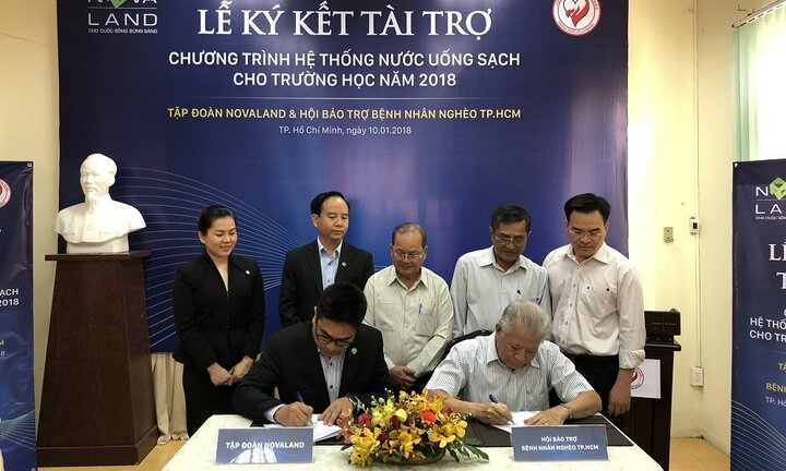 Hệ thống nước uống sạch sắp đến với các trường học vùng sâu vùng xa