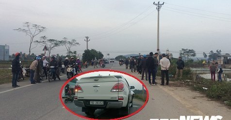 Ảnh: Hiện trường xe 'điên' tông chết 2 nữ sinh rồi bỏ chạy, gây tai nạn liên hoàn ở Hải Phòng