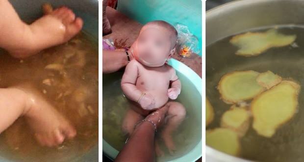 Đua nhau chia sẻ cách trị ho, sổ mũi bằng tắm nước gừng: Mẹ hại con mà không biết